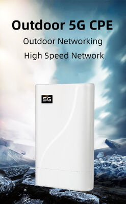 5G NR 5G Outdoor CPE with 600Mbps Transmission Rate and Compact 190 X 125 X 30mm Size Ensuring Network Coverage Outdoors