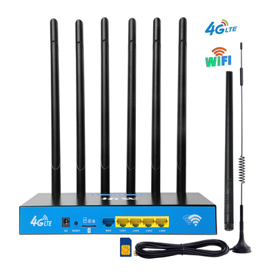 Маршрутизатор 4g Промышленный маршрутизатор 1200 Mbps ATM Металлическая крышка SMA разъем Беспроводная CPE Sim карта