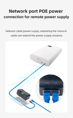 DC 12V 1A Power Supply 5G WiFi Router Featuring 600Mbps Transmission Rate and 2 External Antennas for Data Transmission